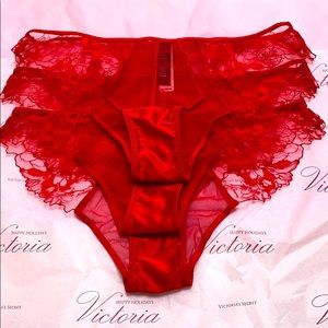 Victoria Secret VS LUXE Mesh & Lace Cheekini Panty